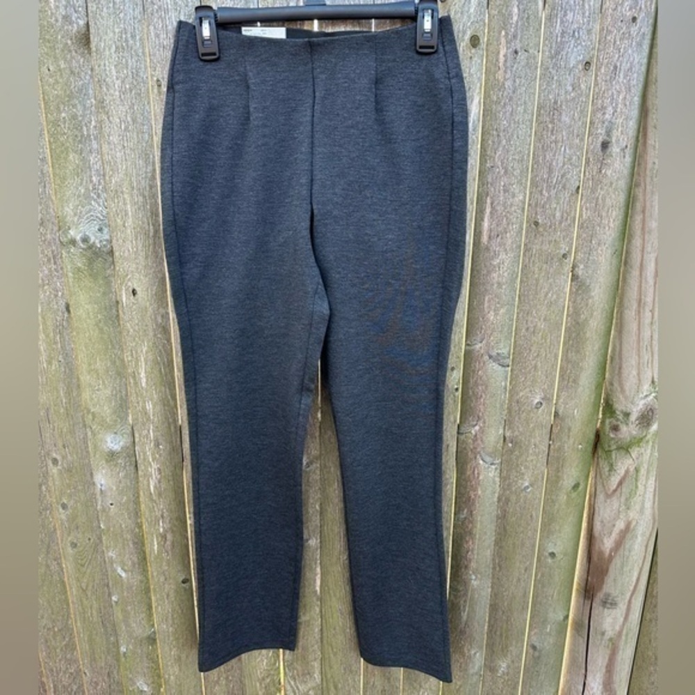 Dana Buchman Women’s Charcoal Slimming Pointe Dress Pants (Small) (NWT) - Picture 2 of 9